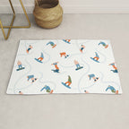Snowboarding Rug Gallery Image 1