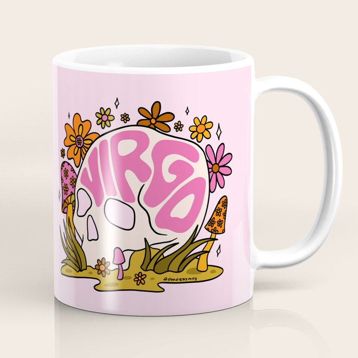 Virgo Skull Coffee Mug Gallery Image 1