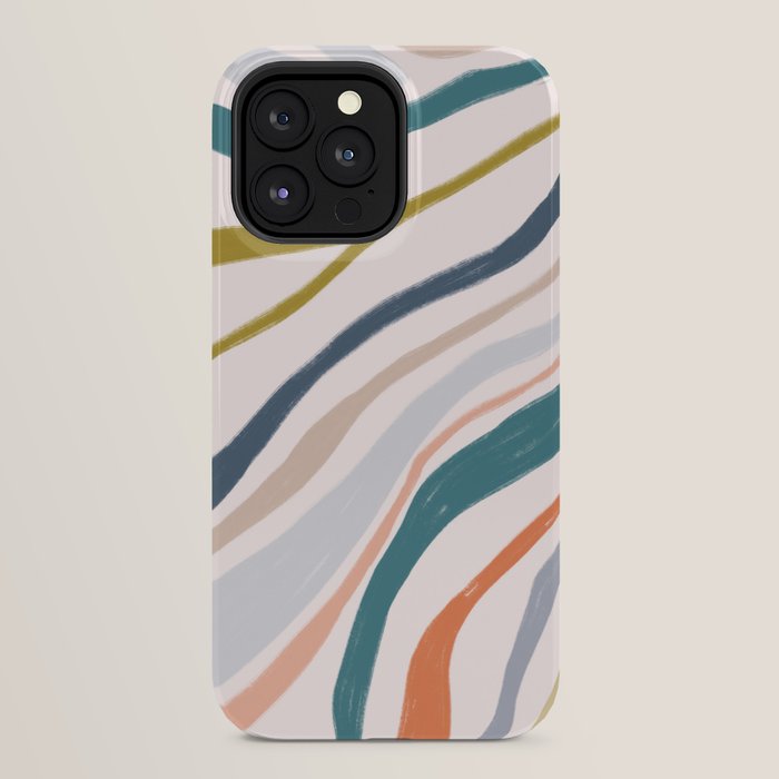 Abstract painting in pastel hues iPhone Case Gallery Image 32