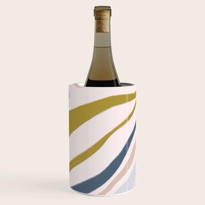Abstract painting in pastel hues Wine Chiller Gallery Image 2