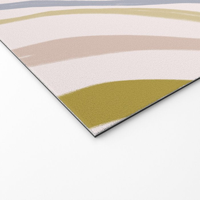 Abstract painting in pastel hues Welcome Mat Gallery Image 2