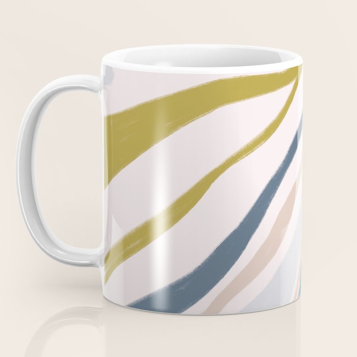 Abstract painting in pastel hues Coffee Mug Gallery Image 3