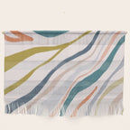 Abstract painting in pastel hues Wall Hanging Gallery Image 1