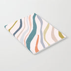 Abstract painting in pastel hues Notebook Gallery Image 2