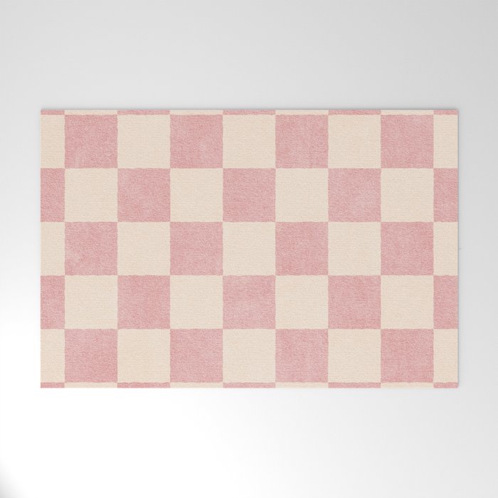CHECKER - 001 - Macaron Welcome Mat Gallery Image 1