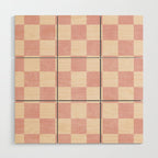 CHECKER - 001 - Macaron Wood Wall Art Gallery Image 1