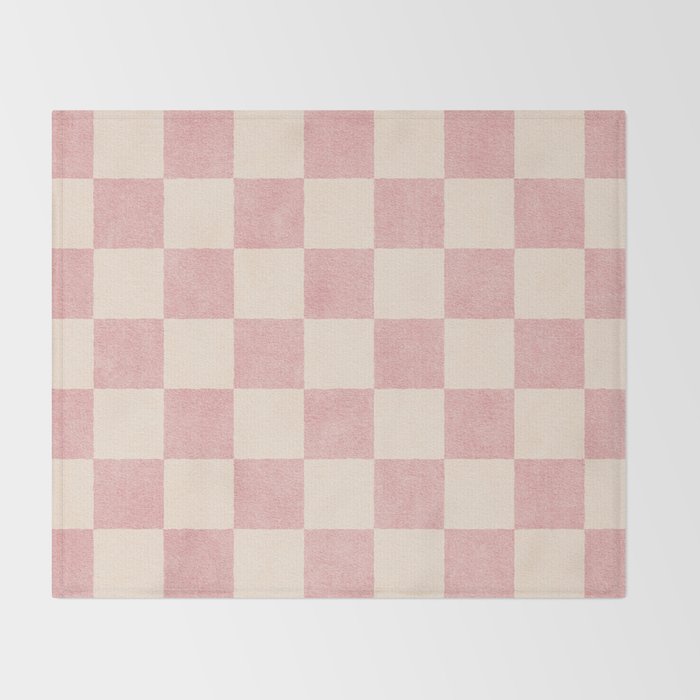 CHECKER - 001 - Macaron Throw Blanket Gallery Image 2