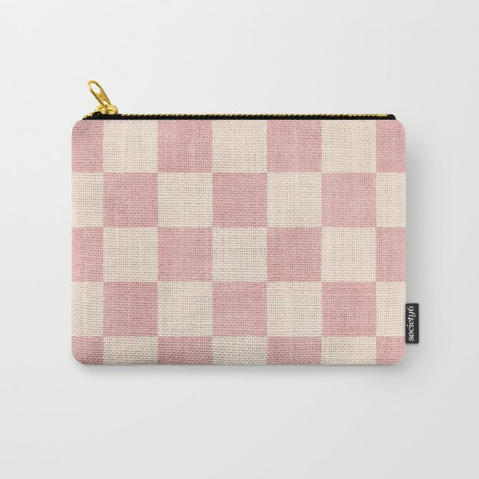 CHECKER - 001 - Macaron Carry All Pouch Gallery Image 1