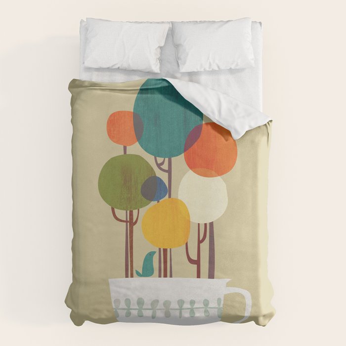 Life in a cup Duvet Cover Gallery Image 1