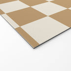 Wheatberry x Cream Puff Mixed Checker Welcome Mat Gallery Image 2