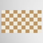 Wheatberry x Cream Puff Mixed Checker Tablecloth Gallery Image 2