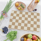 Wheatberry x Cream Puff Mixed Checker Cutting Board Gallery Image 2