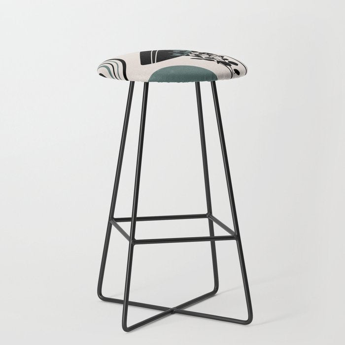 Eucalyptus Boho Botanical Stool Gallery Image 1
