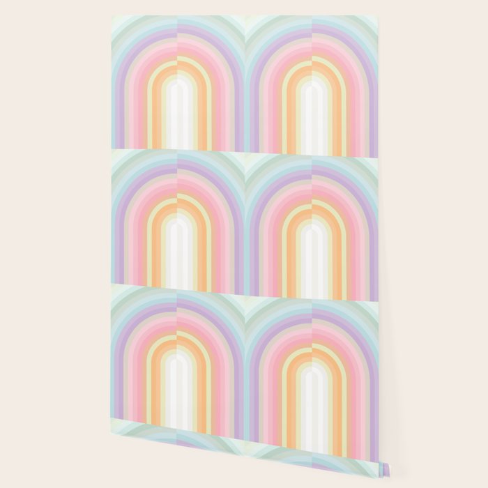 Dreamy Pastel Rainbow 1 Wallpaper Gallery Image 2