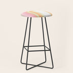 Dreamy Pastel Rainbow 1 Stool Gallery Image 1
