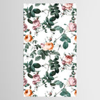 Floral and Winged Darter Tablecloth Gallery Image 2