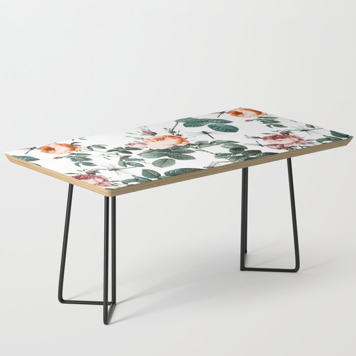 Floral and Winged Darter Coffee Table Gallery Image 1