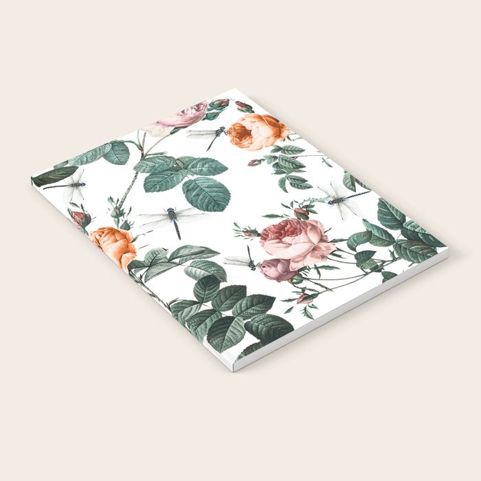Floral and Winged Darter Notebook Gallery Image 2