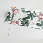 Floral and Winged Darter Wrapping Paper Gallery Image 2