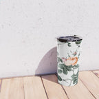 Floral and Winged Darter Travel Mug Gallery Image 4