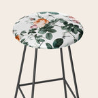 Floral and Winged Darter Stool Gallery Image 2