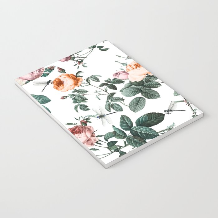 Floral and Winged Darter Notebook Gallery Image 3