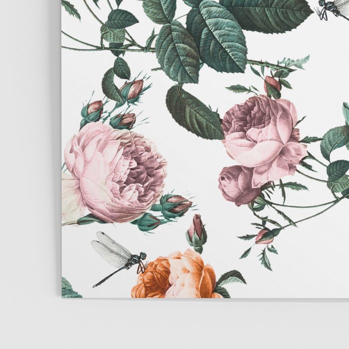 Floral and Winged Darter Poster Gallery Image 3