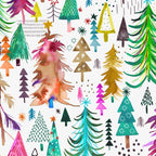 Colorful Christmas Trees Coffee Mug Gallery Image 2