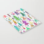 Colorful Christmas Trees Notebook Gallery Image 2