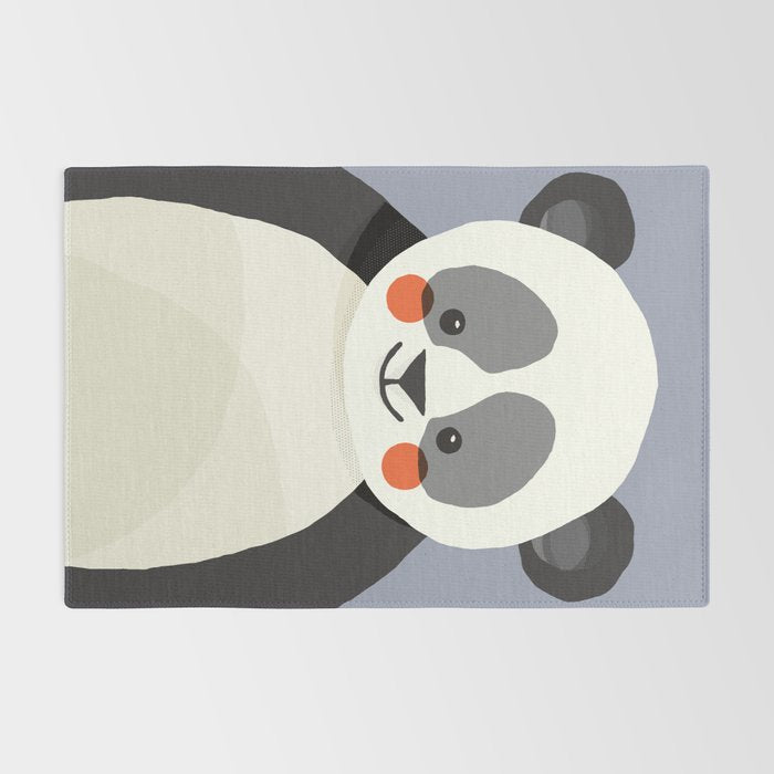 Giant Panda, Animal Portrait Rug Gallery Image 2
