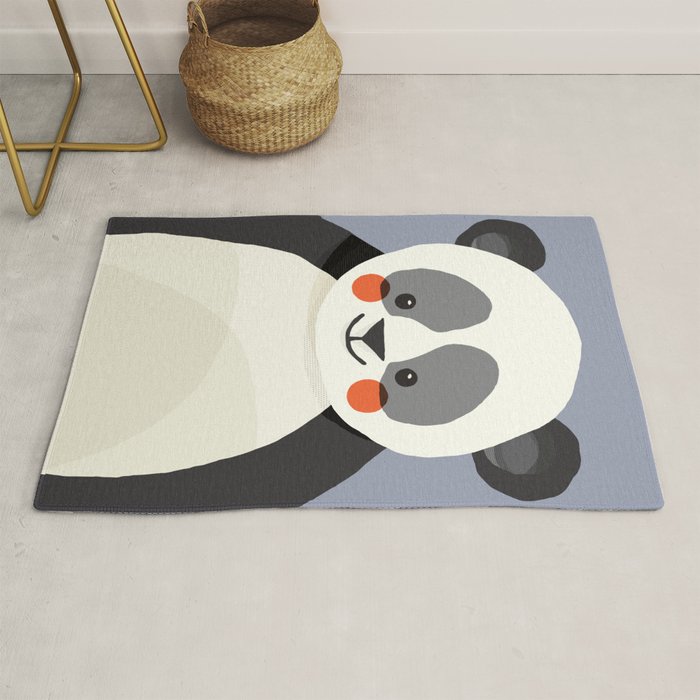 Giant Panda, Animal Portrait Rug Gallery Image 1