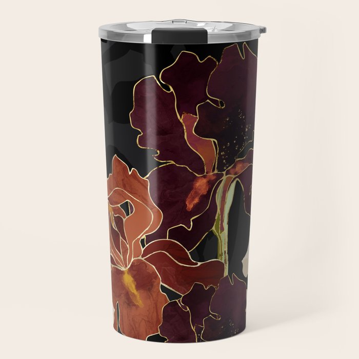 Autumn Iris Travel Mug Gallery Image 1