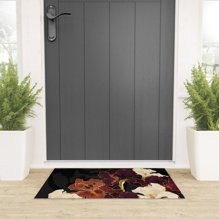 Autumn Iris Welcome Mat Gallery Image 3