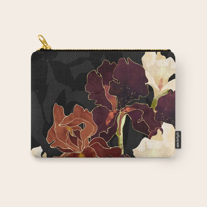 Autumn Iris Carry All Pouch Gallery Image 1
