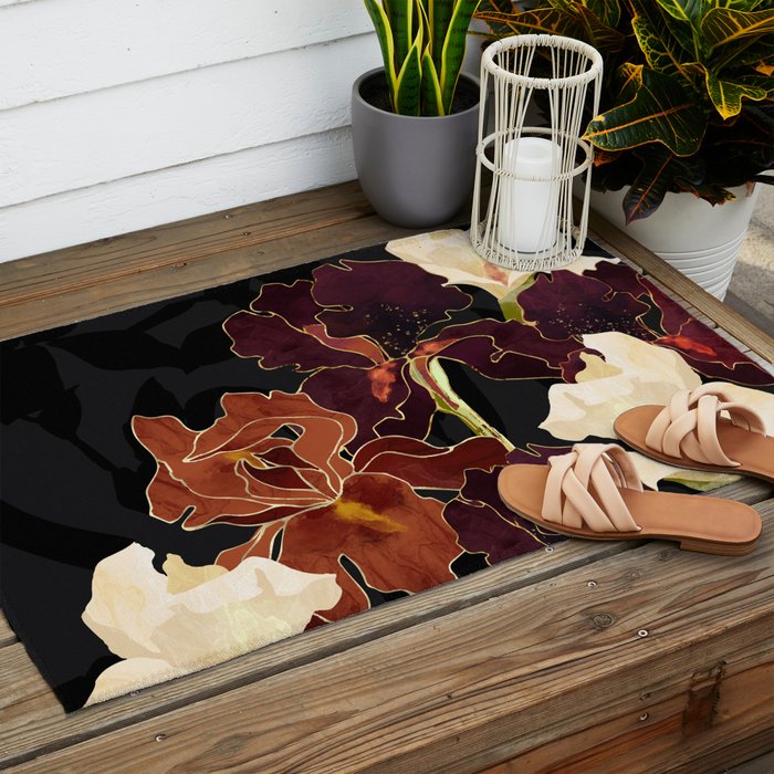 Autumn Iris Outdoor Rug Gallery Image 2