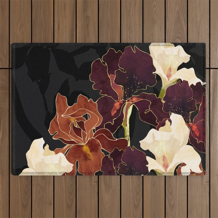 Autumn Iris Outdoor Rug Gallery Image 1
