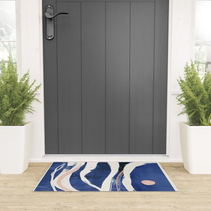 Blue as a Memory Welcome Mat Gallery Image 3
