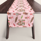 Retro Christmas Baking Wonderland Table Runner Gallery Image 1