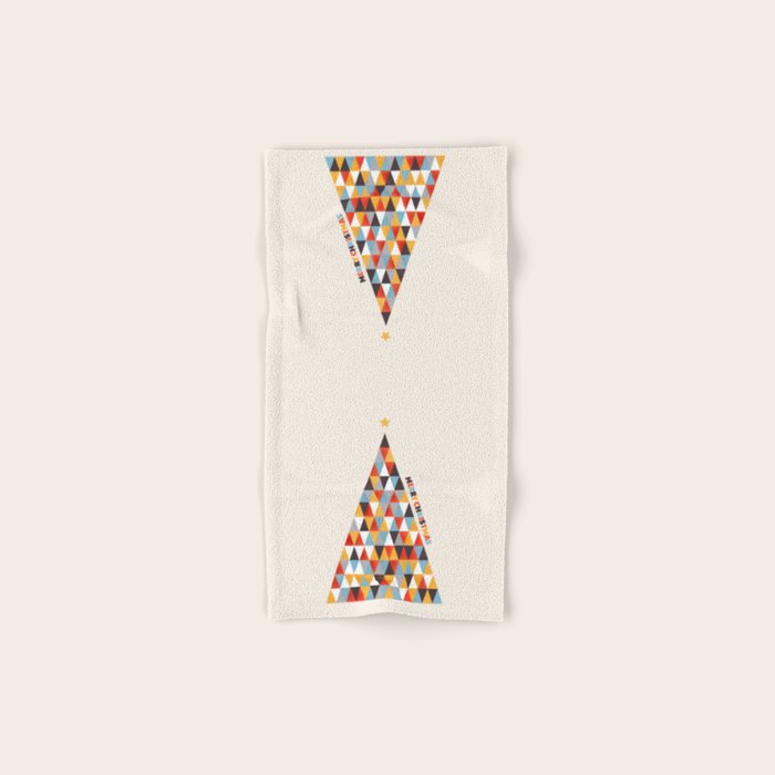 Modern Christmas Tree Towels Gallery Image 1