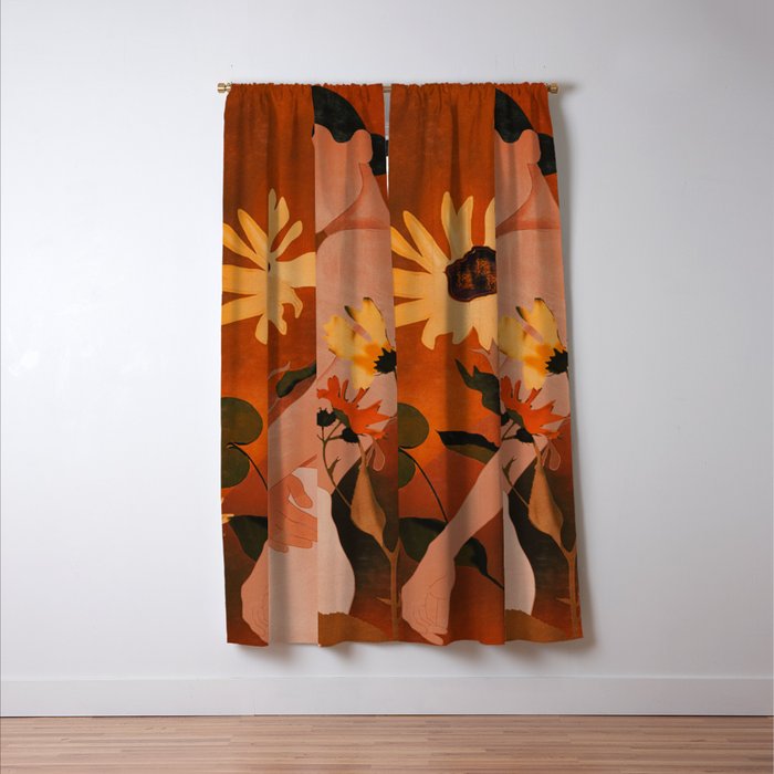Sunflowers Window Curtain Gallery Image 3