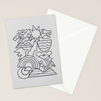 Stack No. 2 Stationery Card Gallery Image 2
