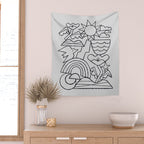 Stack No. 2 Wall Tapestry Gallery Image 2