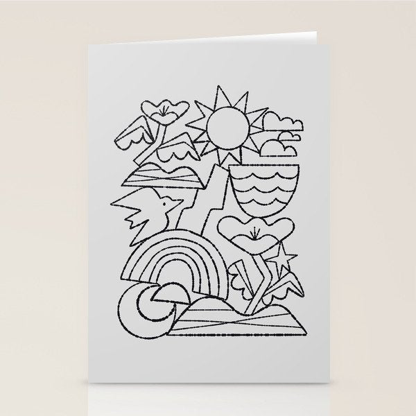 Stack No. 2 Stationery Card Gallery Image 2