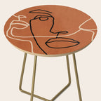 Abstract Face 6/3 Side Table Gallery Image 2
