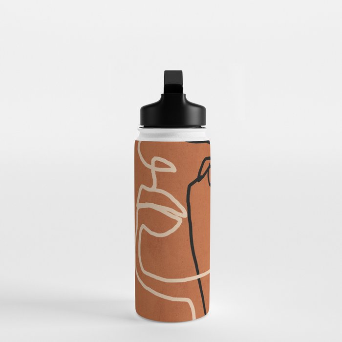 Abstract Face 6/3 Water Bottle Gallery Image 3