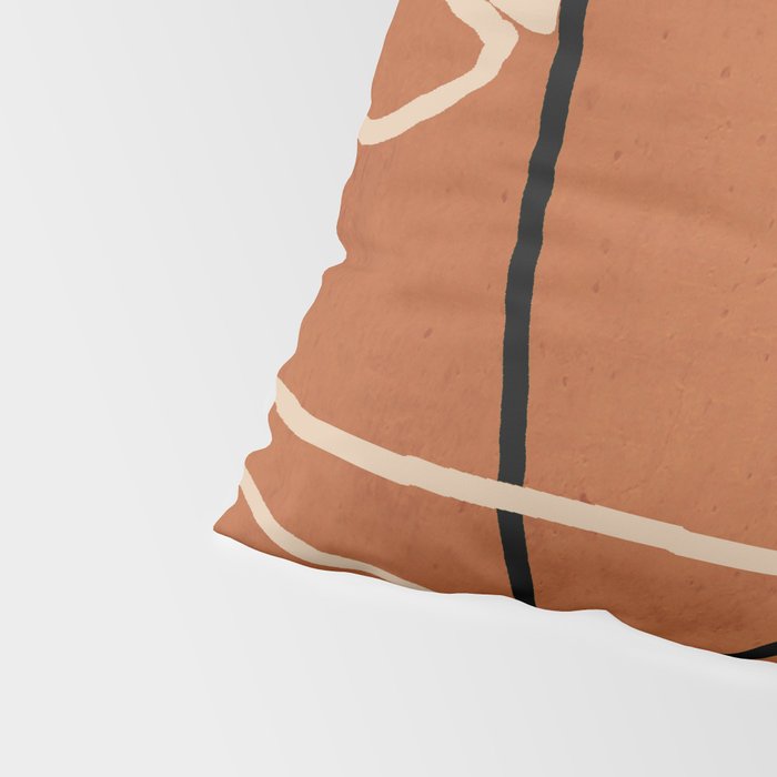 Abstract Face 6/3 Pillow Sham Gallery Image 4