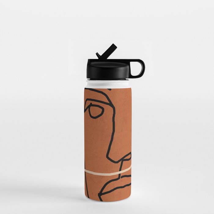 Abstract Face 6/3 Water Bottle Gallery Image 1