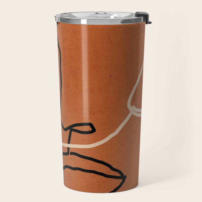 Abstract Face 6/3 Travel Mug Gallery Image 2