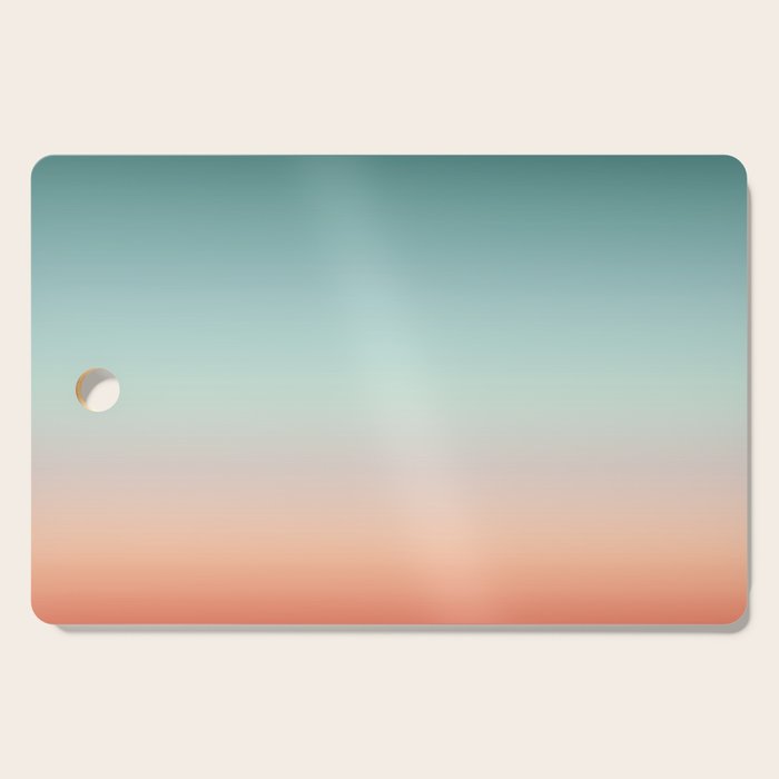 Color gradient background - fading sunset sky colors Cutting Board Gallery Image 1