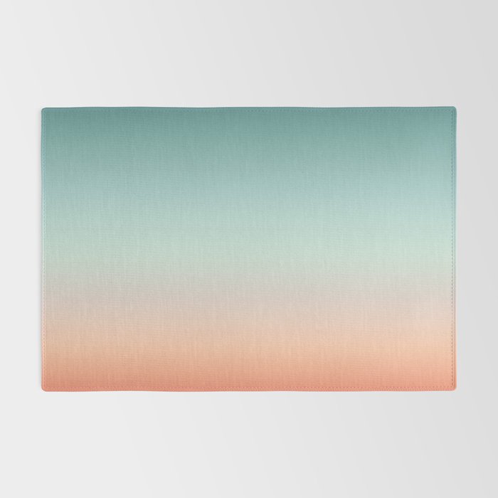 Color gradient background - fading sunset sky colors Rug Gallery Image 2